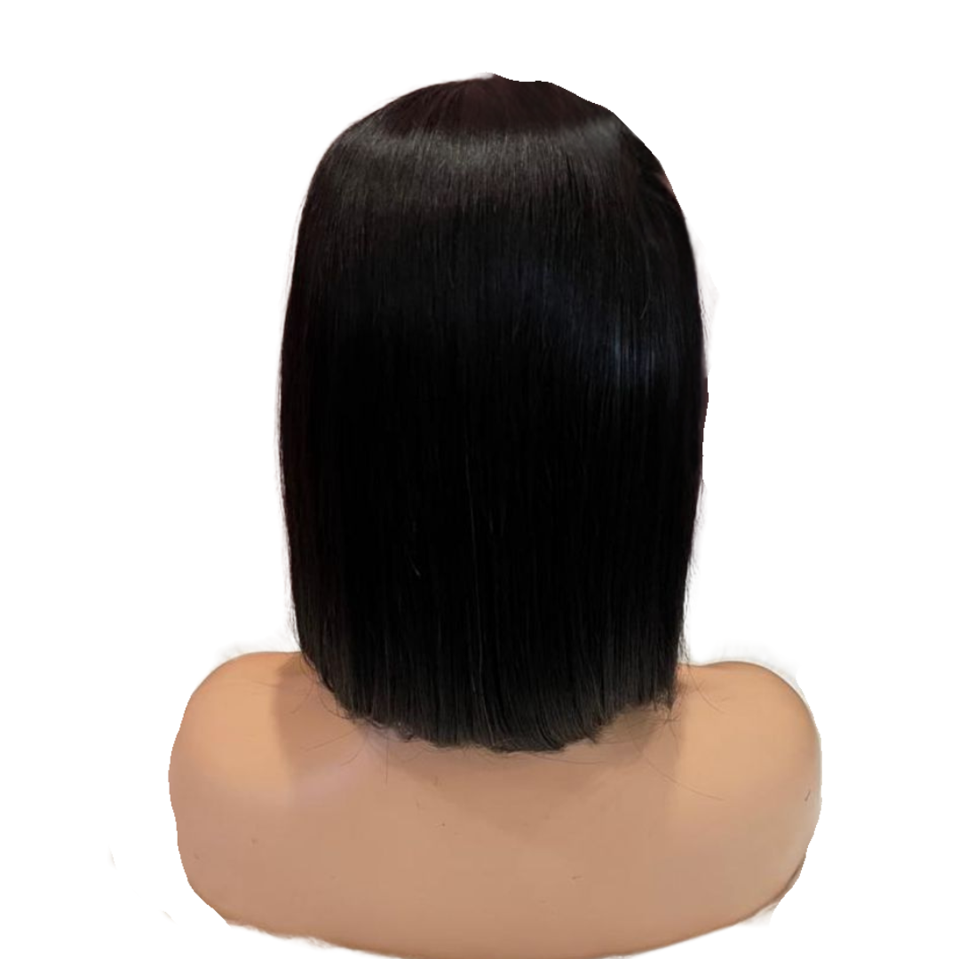 10 Inch Glueless Wig 100% Human Hair 200 Density
