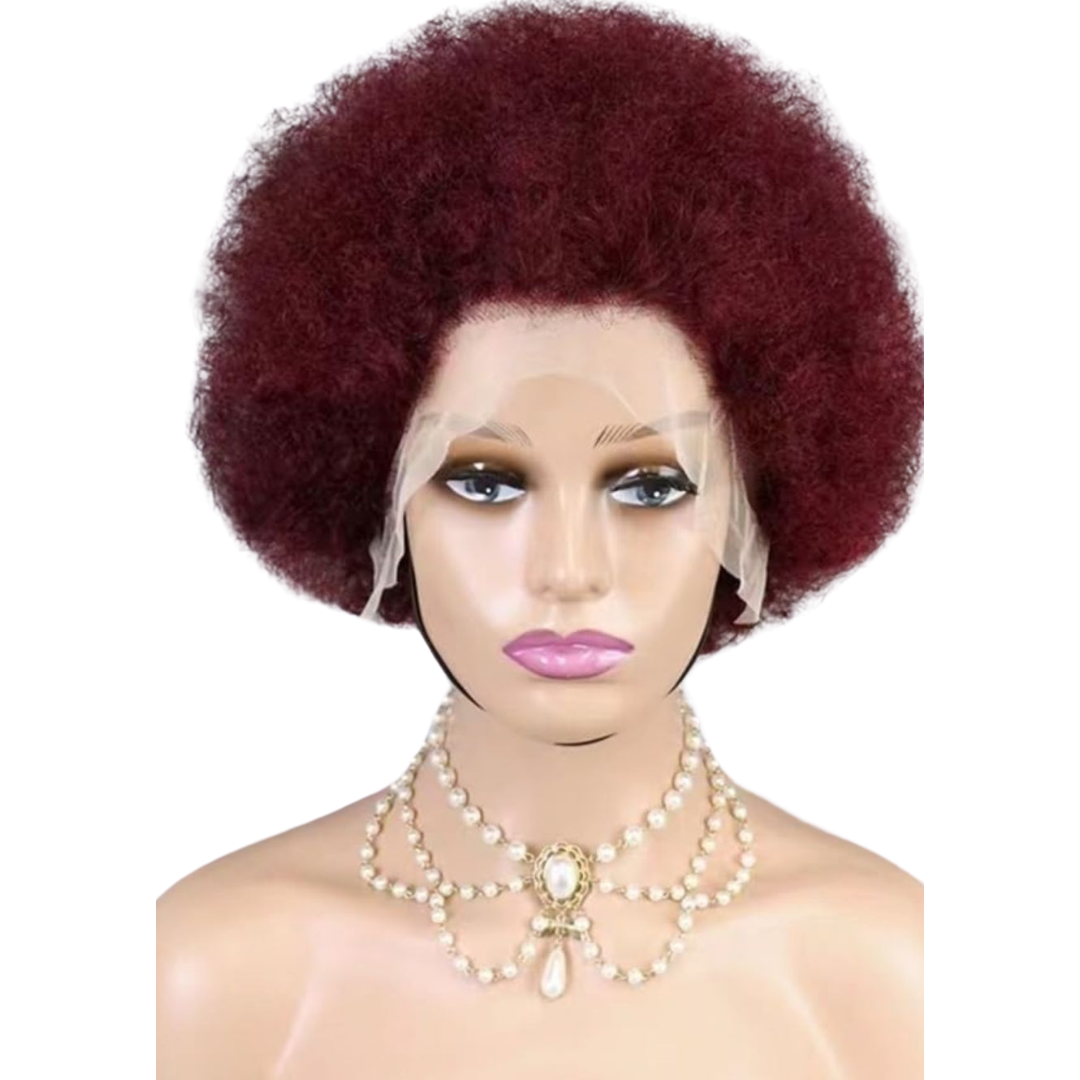 Afro lace Wig  human hair