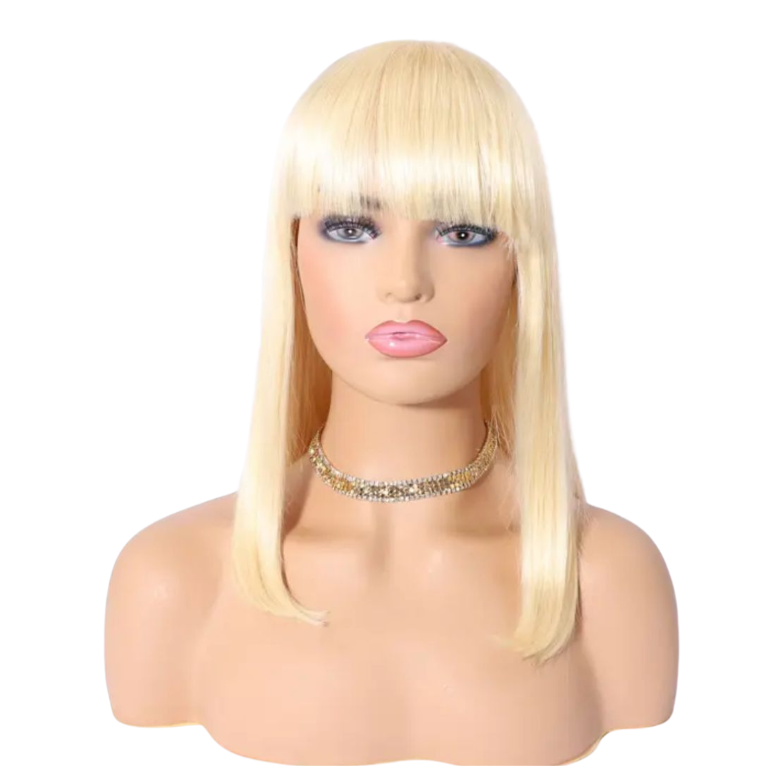 13x1 Lace Bob Wig 16 Inches  100% Human Hair 180 Density