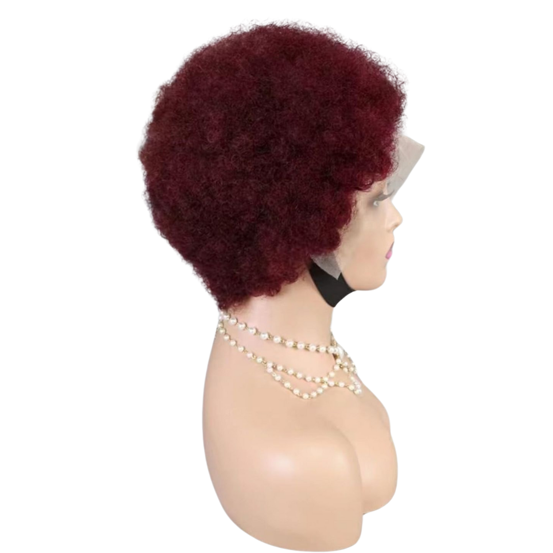 Afro lace Wig  human hair